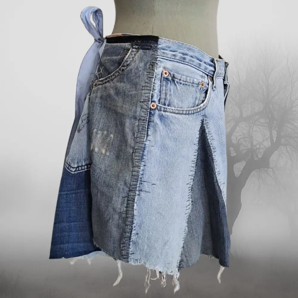 Denim mini ajustable - Imagen 4
