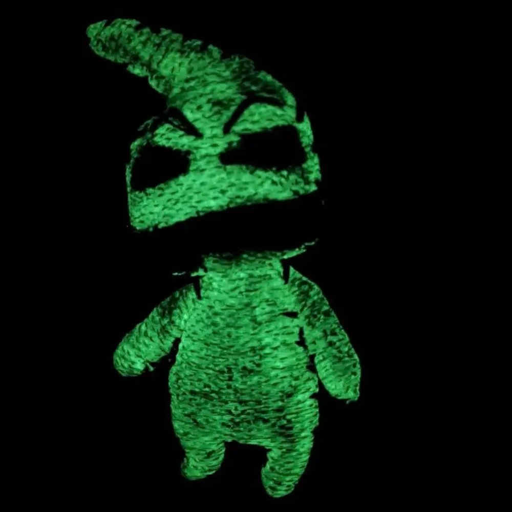 Llavero upcycling Halloween Oogie Boogie – colección lablueblue día 5/31 – hecho a mano con retales - Imagen 3